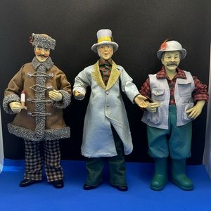 3 Vintage Clothtique by Possible Dreams Figurines